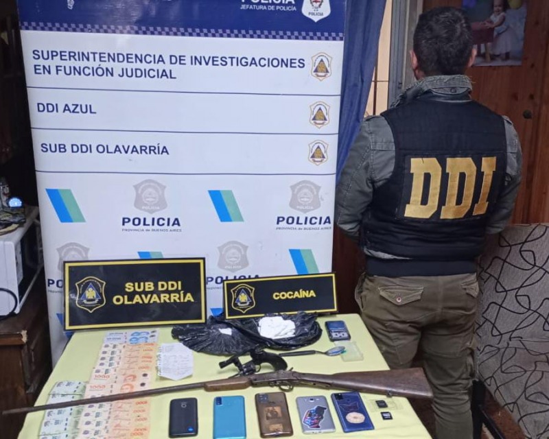 Un aprehendido en un amplio operativo antidrogas